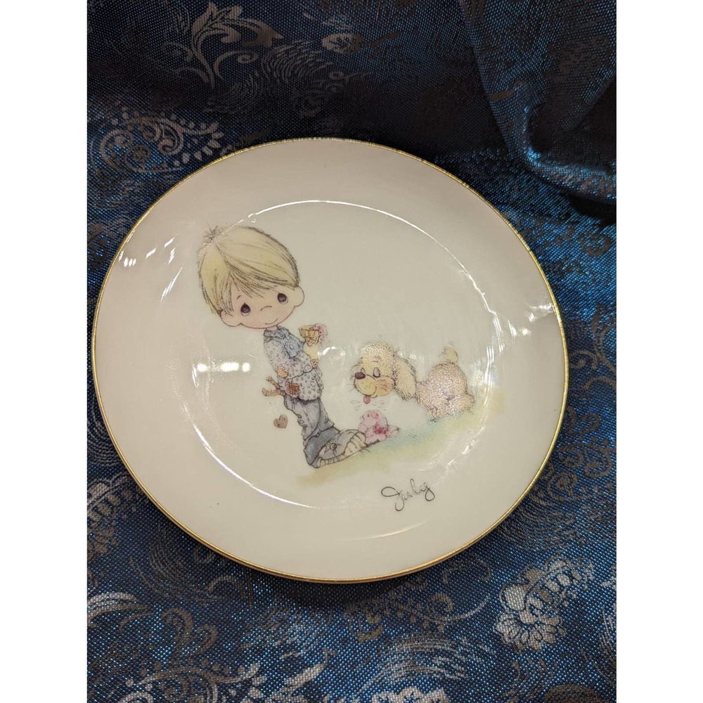 Precious Moments Collector's Plate July